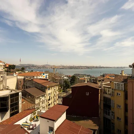 2 Bedroom W. Balcony And Sea View @ Cihangir No:6 Apartmán Istanbulská provincie